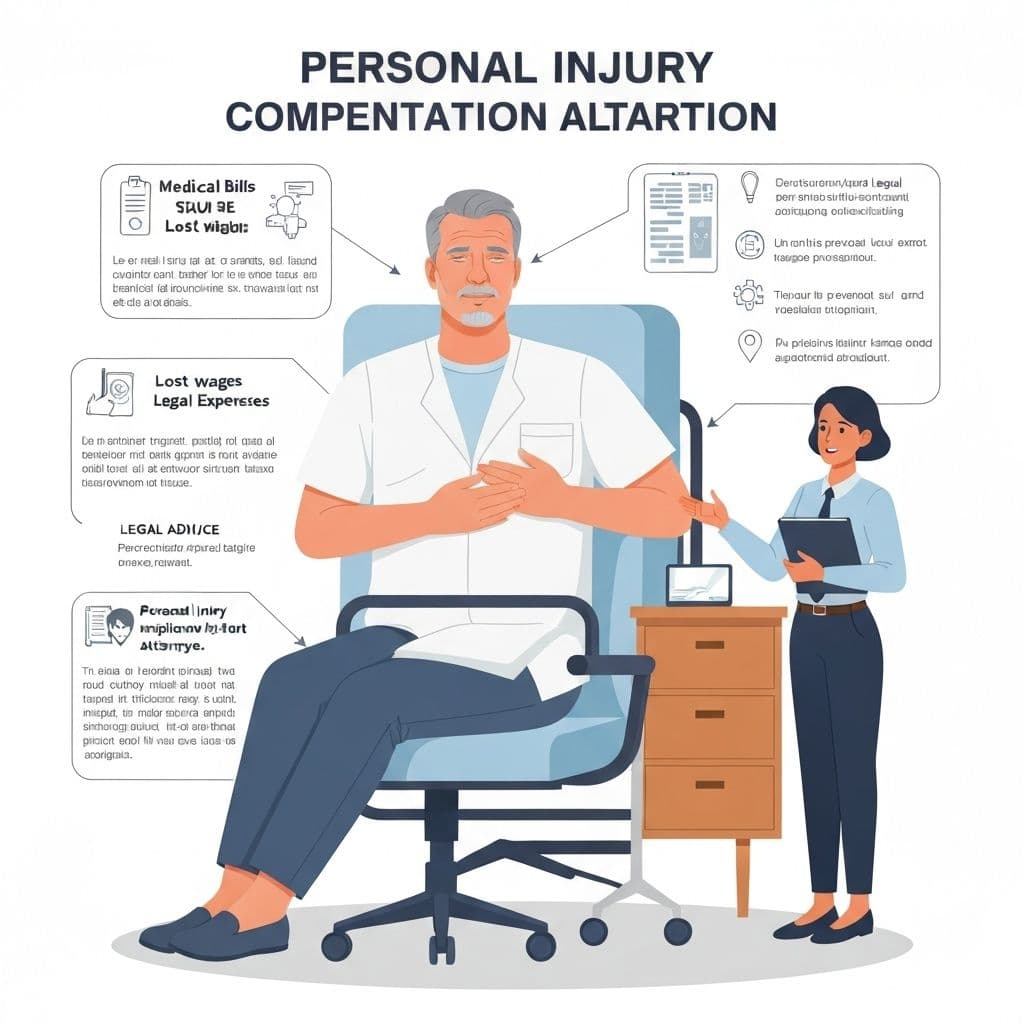 محامي تعويضات - قضايا الإصابات الشخصية