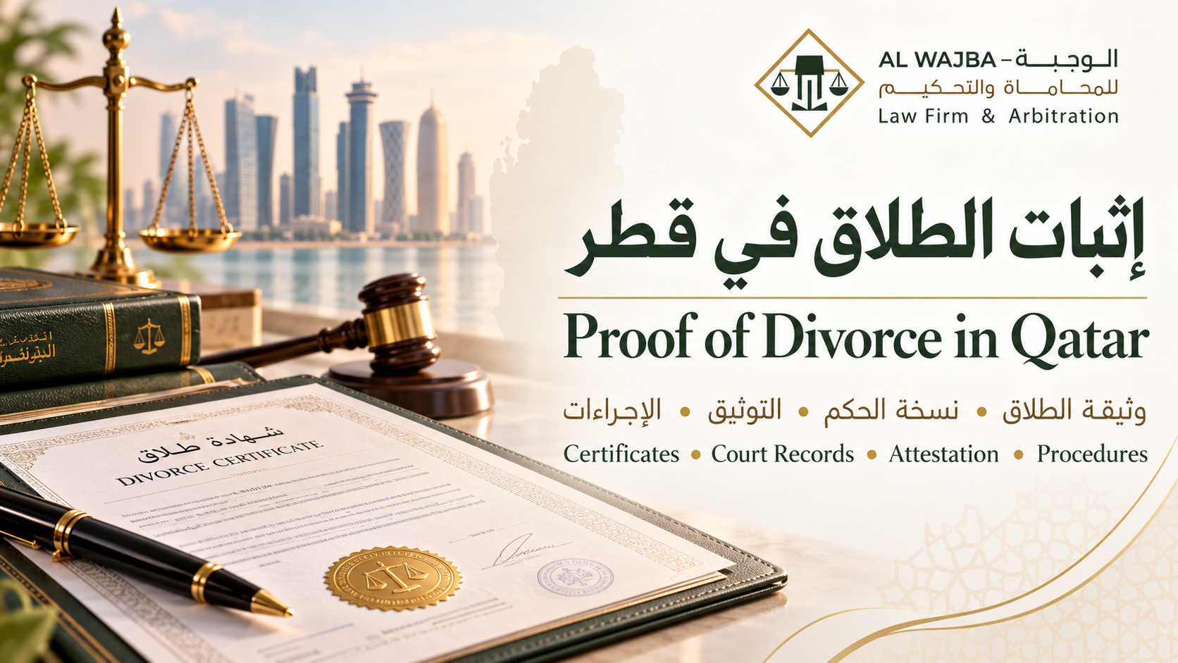 Proof of Divorce in Qatar | Certificate & Court Records