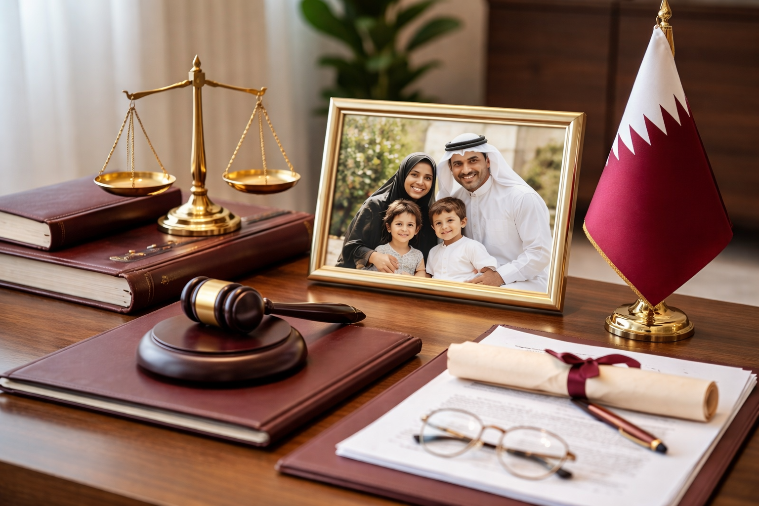 قانون الأسرة في قطر | الطلاق والحضانة والنفقة ومحكمة الأسرة