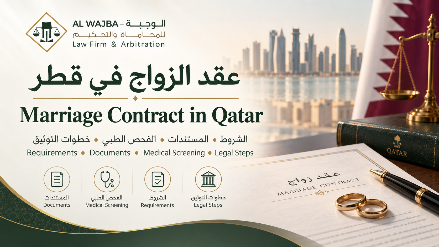 Marriage Contract Qatar | Requirements, Medical Test & Documents